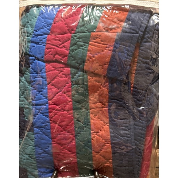 Britannica Home Collection Desert Jewel Hand Sewn Quilt Throw Wall Hanging 50x60 - Picture 9 of 11